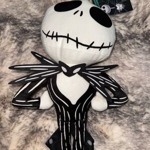 Jack Skellington  Plush backpack with zipper